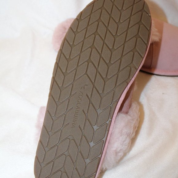NIB UGG KOOLABURRA‎ WOMEN'S SUEDE SLIP ON SLIPPERS PINK - Picture 6 of 6